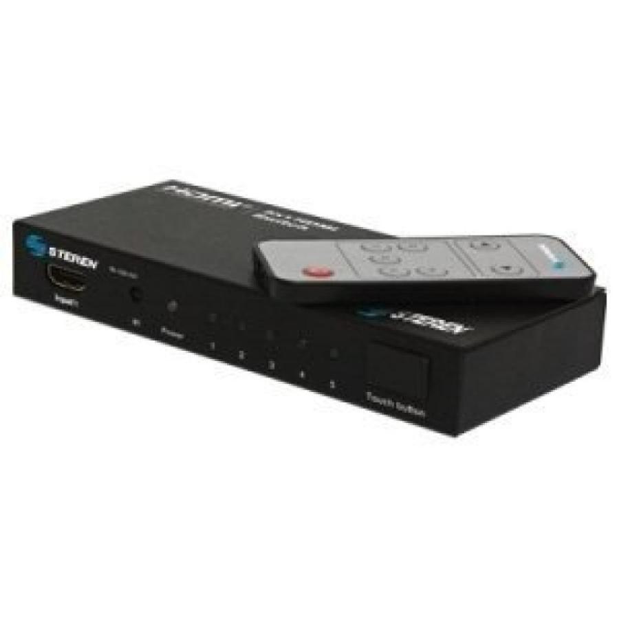 外付け機器 Steren Bl. 526. 037 Hdmi Switch . 5 X 1 
