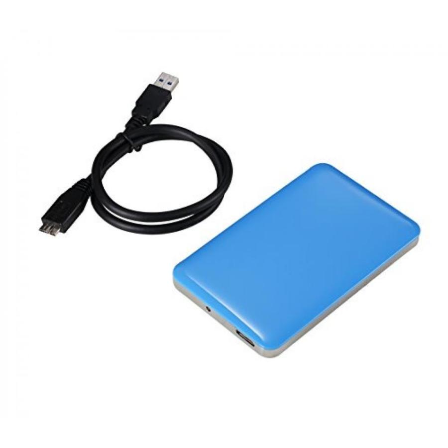 外付け HDD ハードディスク Bipra U3 2.5 inch USB 3.0 Mac Edition Portable External Hard Drive - Blue (640GB)｜sonicmarin｜05