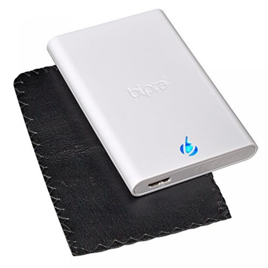 外付け HDD ハードディスク Bipra S3 2.5 inch USB 3.0 Mac Edition Portable External Hard Drive - White (640GB)｜sonicmarin｜05
