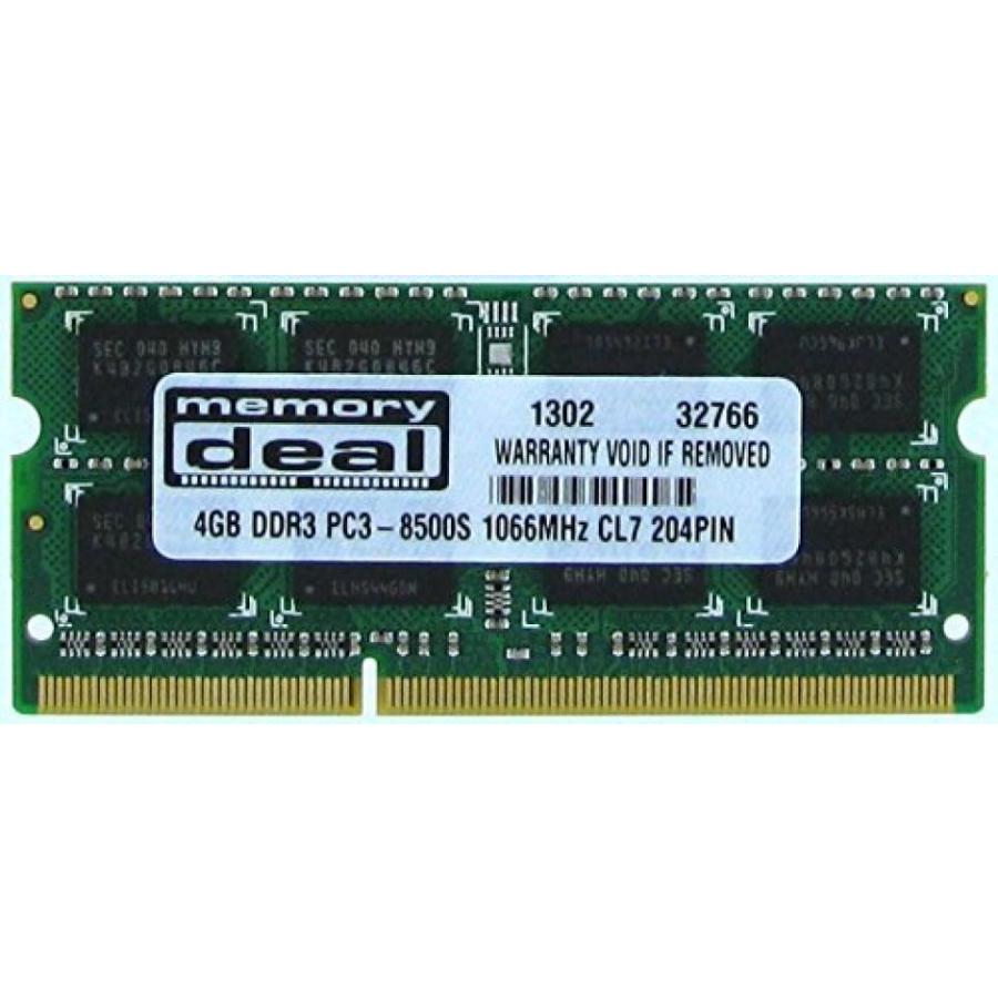 メモリ 4GB DDR3 PC3-8500 1066mhZ 204Pin SO-DIMM Memory RAM FOR DELL LATITUDE E4200 E4300 E4310 E6410 XT2 XT2 XFR｜sonicmarin