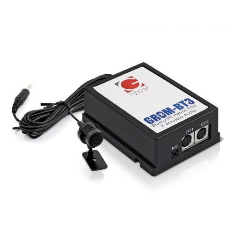 お取り寄せ可能 ブルートゥースヘッドホン Grom Audio TOYNB3 Bluetooth Hands-free phone and streaming music kit PLUS Grom 35USB auxiliary audio and USB charging cable