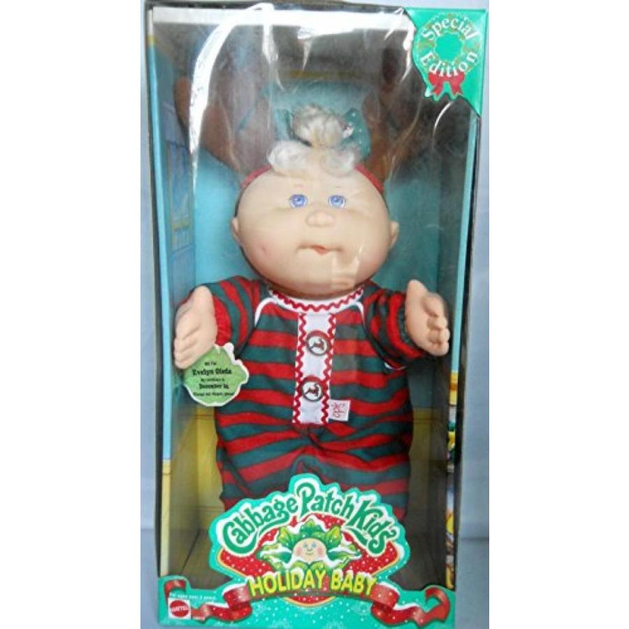 幼児用おもちゃ Cabbage Patch Kids Holiday Baby - 1998 Special Edition Evelyn Oleda｜sonicmarin｜03