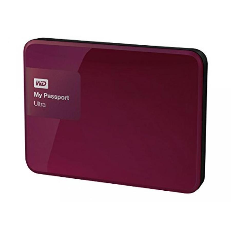 外付け HDD ハードディスク WD 1TB Berry My Passport Ultra Portable External Hard Drive - USB 3.0 - WDBGPU0010BBY-NESN [Old Model]