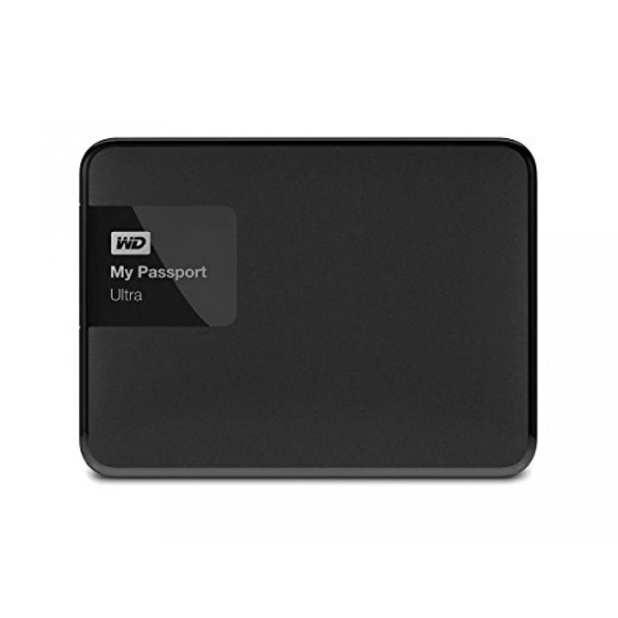外付け HDD ハードディスク WD 3TB Black My Passport Ultra Portable External Hard Drive - USB 3.0 - WDBBKD0030BBK-NESN [Old Model]
