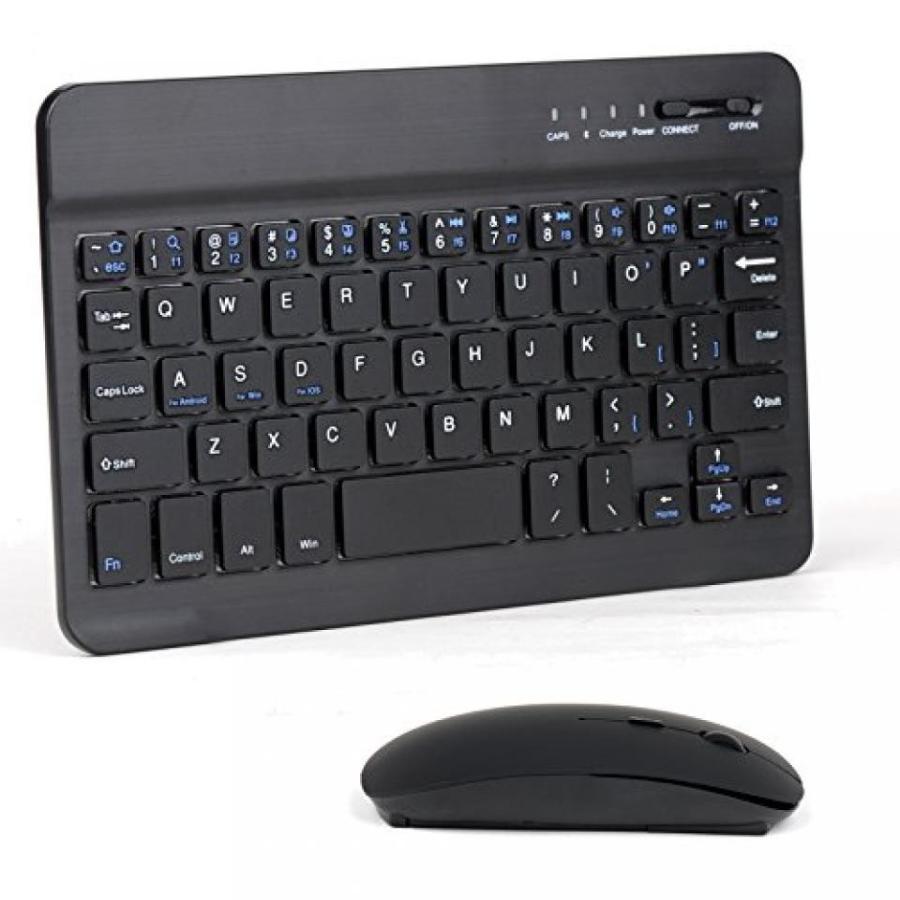 2 in 1 PC EEEKit Wireless Bluetooth Keyboard and Mouse 2in1 Office Combo for Samsung Galaxy Tab E, Tab 432,Tab S 78-inch,Nexus 7,Tagital 7,LG G Pad｜sonicmarin｜06