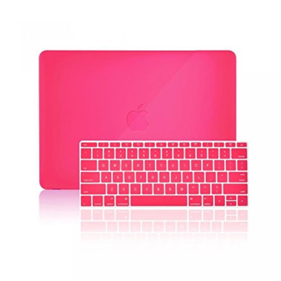 2 in 1 PC TOP CASE 2 in 1 Crystal See Thru Hard Case Cover,Keyboard Cover for Macbook Retina 12