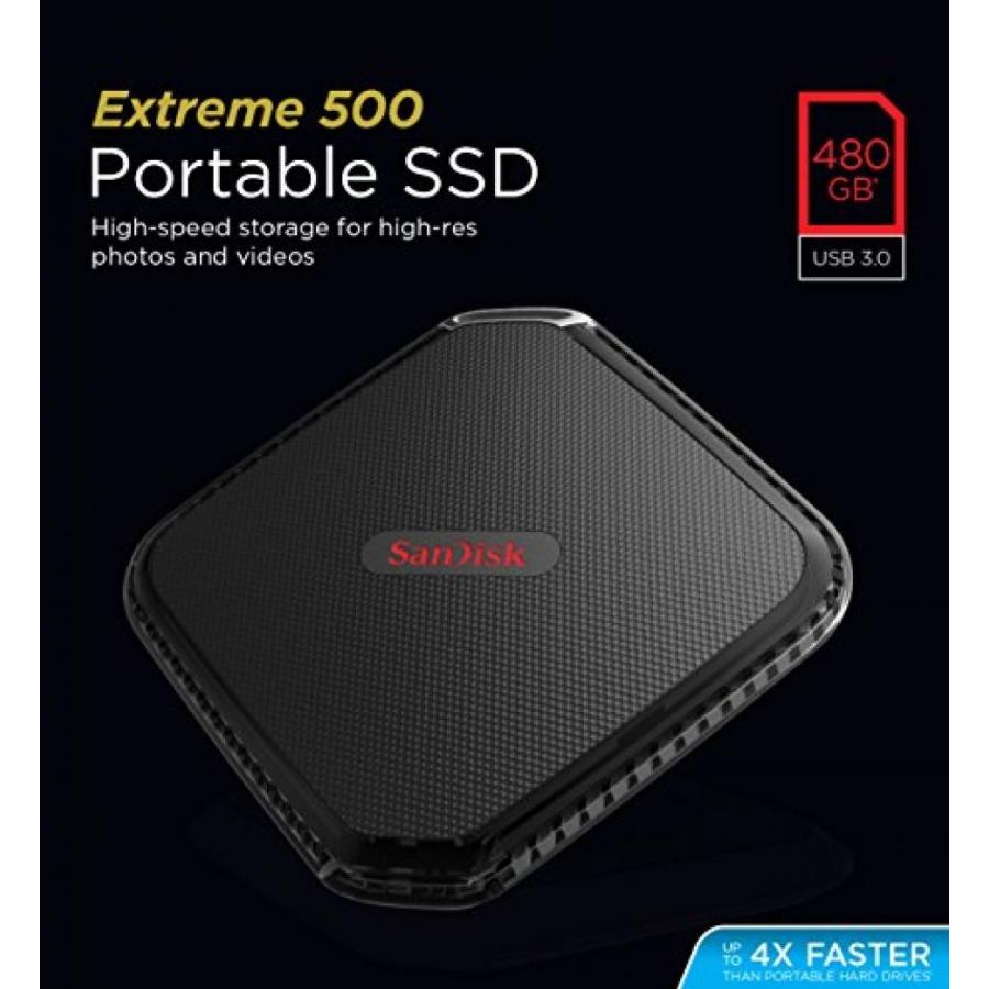 残りわずか 外付け HDD ハードディスク SanDisk Extreme 500 Portable SSD 8-Inch SDSSDEXT-120G-G25