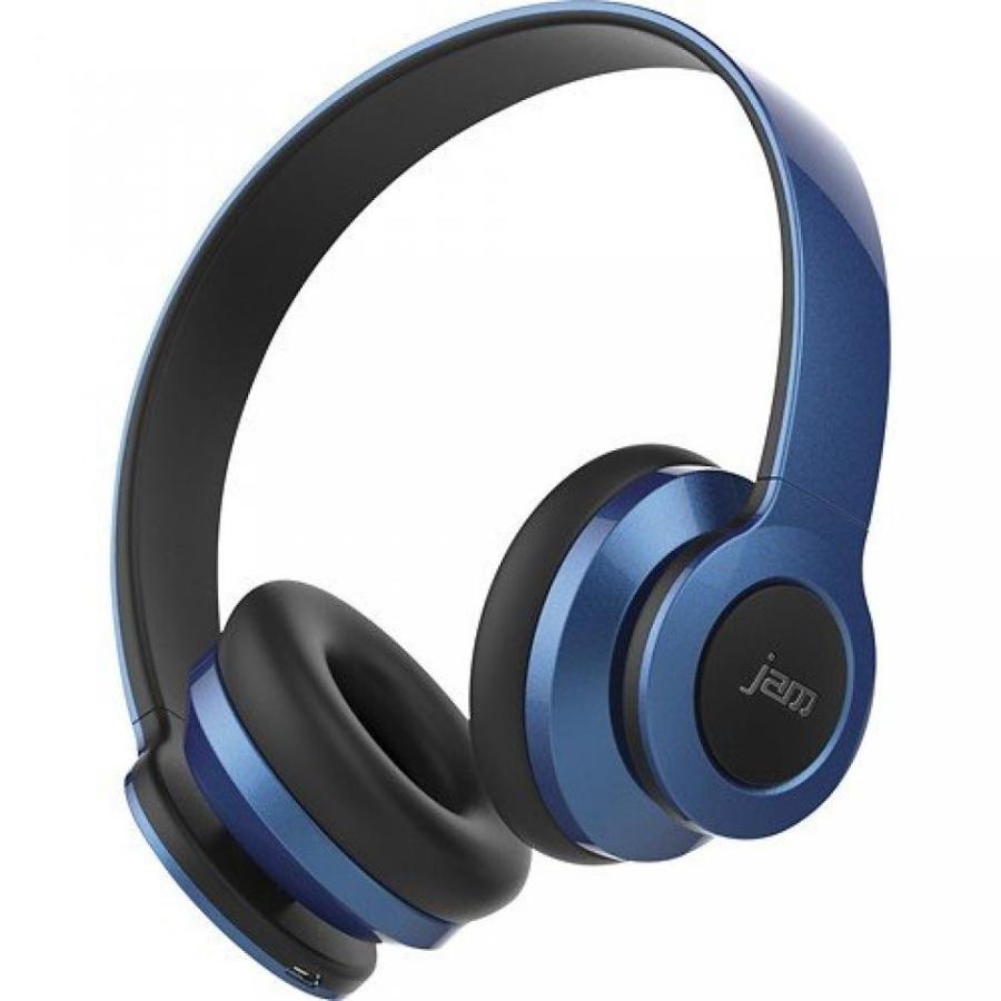ブルートゥースヘッドホン Jam - Transit Wireless Over-the-Ear Headphones - Blue
