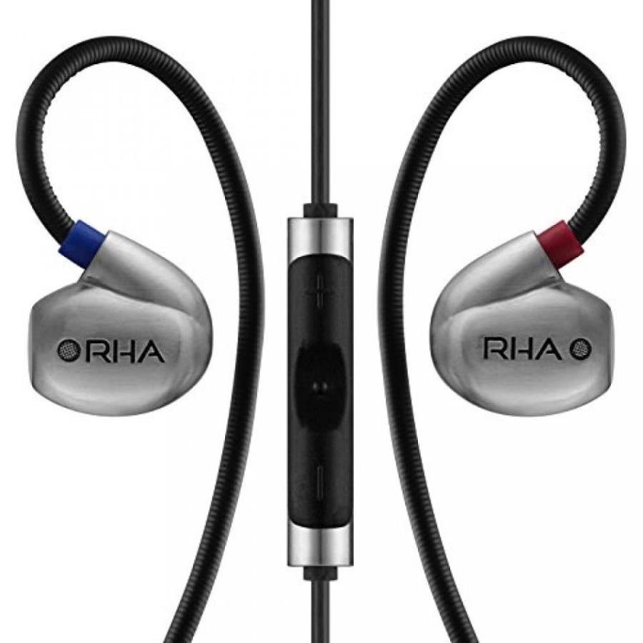 ブルートゥースヘッドホン RHA T20i High Fidelity with remote and microphone Dual Coil In-Ear Headphone