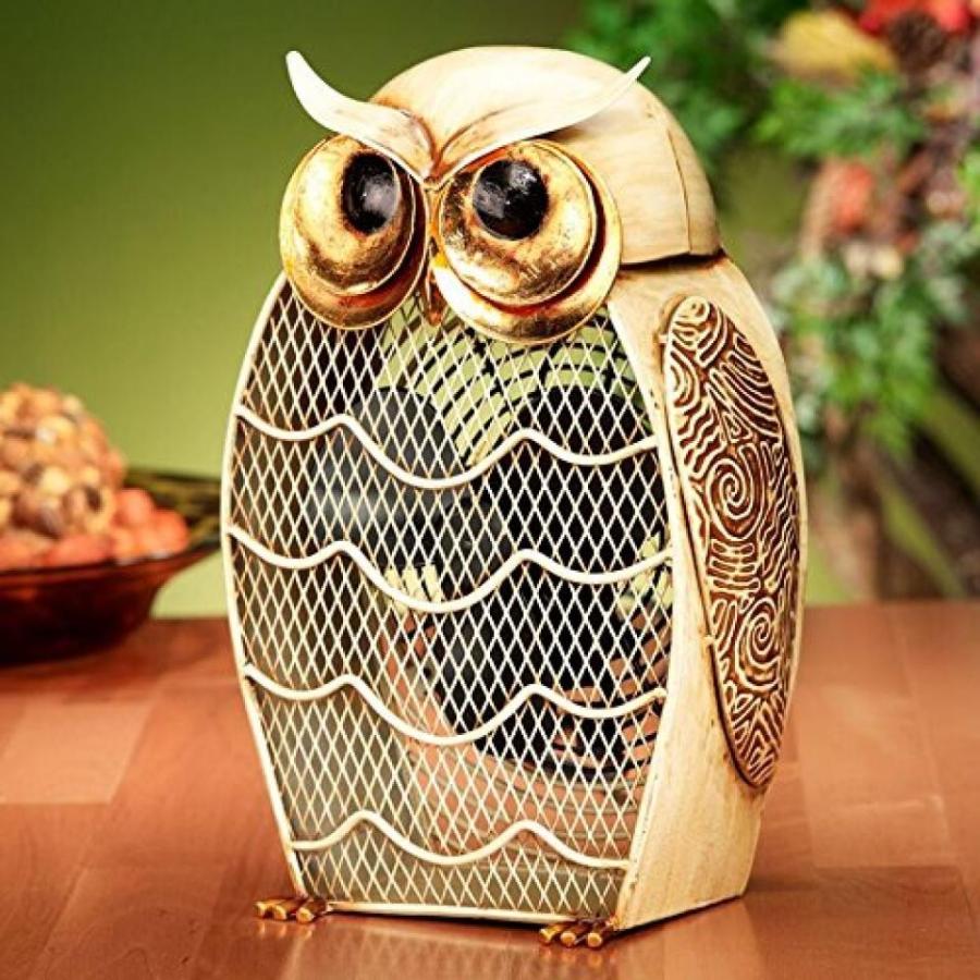 電子ファン Fans - Snowy Owl Fan - Dual Speed Electric Table Fan