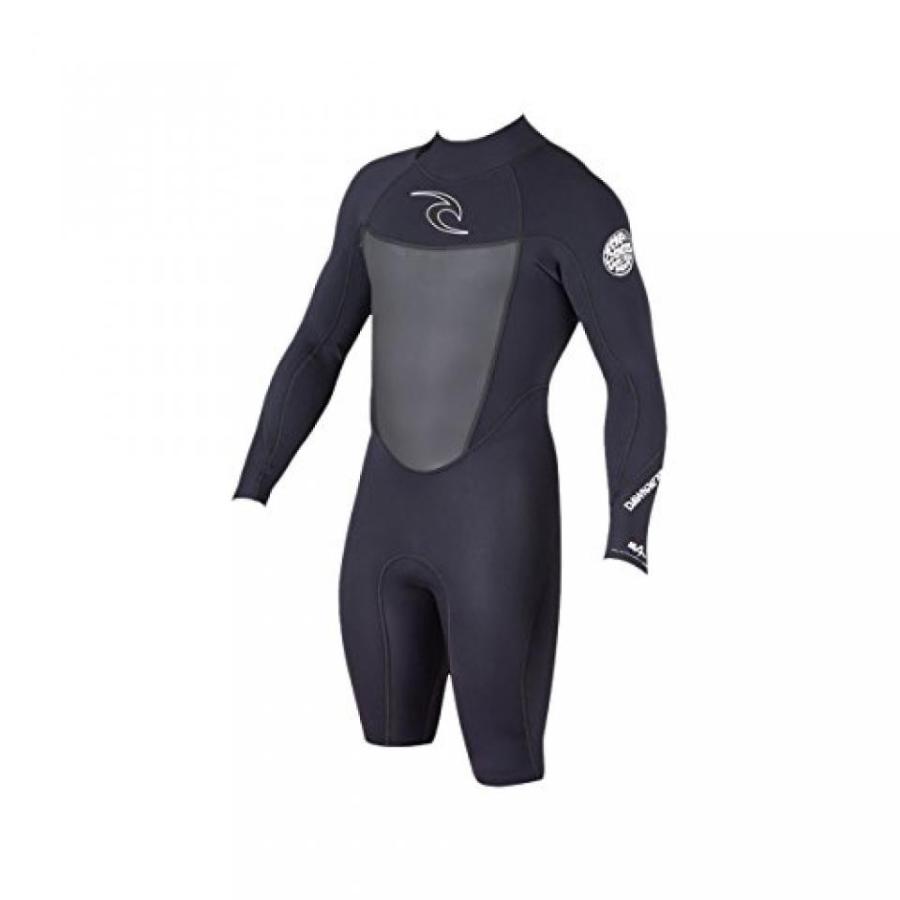 サーフィン Rip Curl Dawn Patrol Long Sleeve Spring Suit, MediumTall, Black :AU B014J35JYK:SONIC