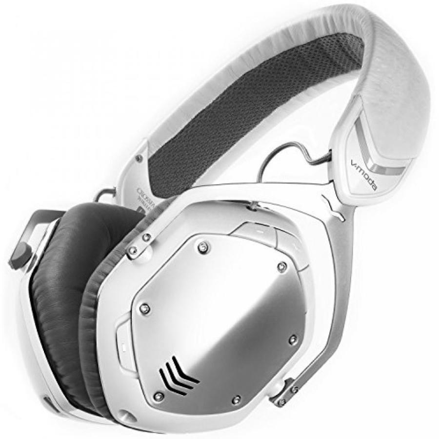ブルートゥースヘッドホン V-MODA Crossfade Wireless Over-Ear Headphone - White Silver