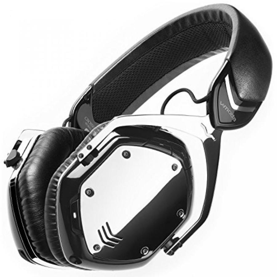 ブルートゥースヘッドホン V-MODA Crossfade Wireless Plus Wired Over-Ear Bluetooth Headphone - Phantom Chrome