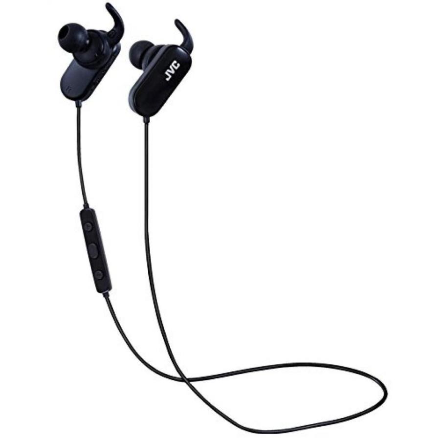 ブルートゥースヘッドホン JVC HAEBT5B BLACK Sports Headphones
