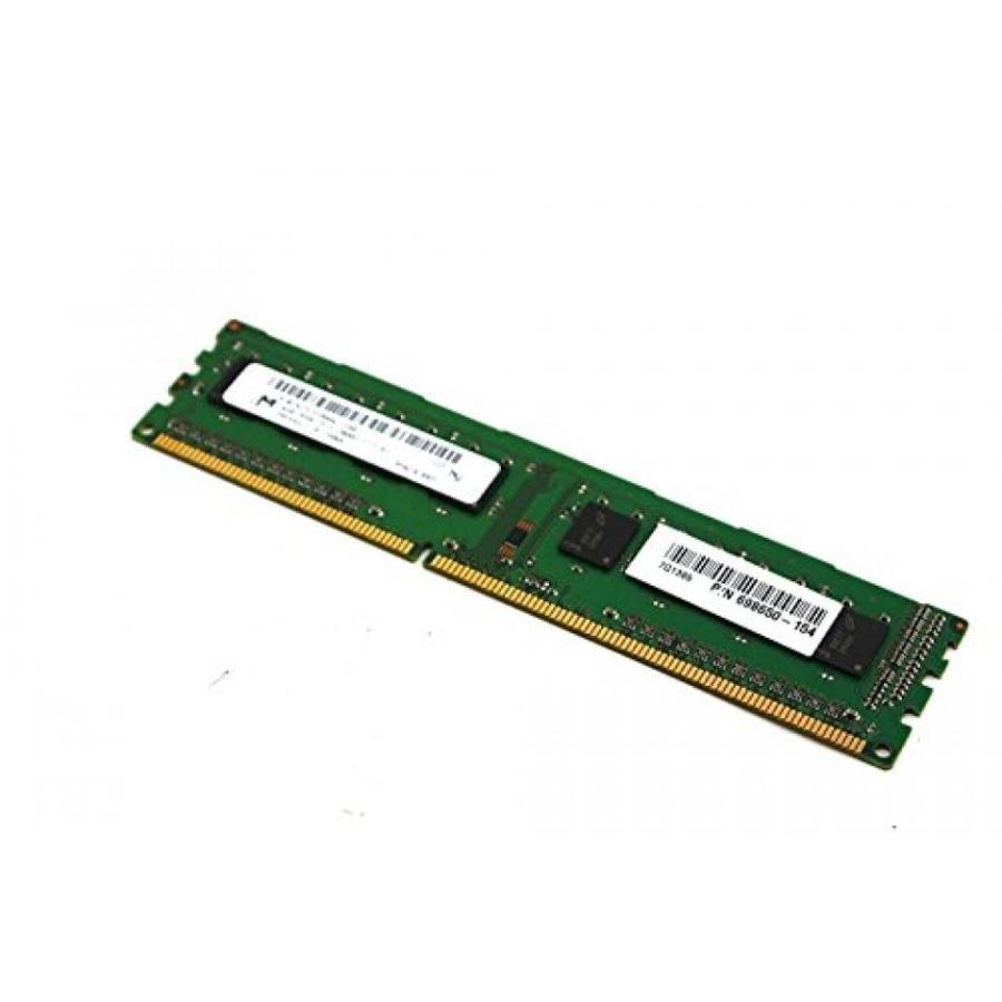メモリ Genuine Micron 698650-154 Computer Memory 4GB 1Rx8 PC3-12800U