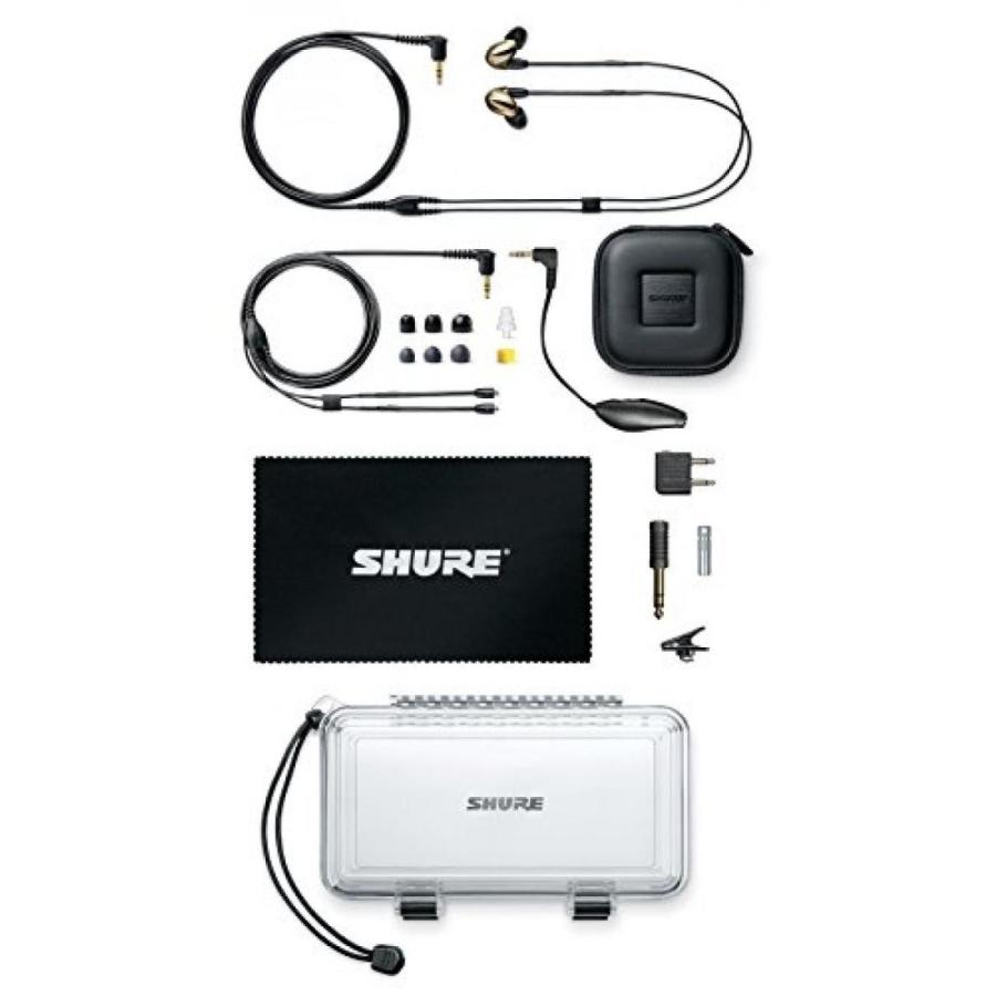 ブルートゥースヘッドホン Shure SE846-BNZ Sound Isolating Earphones with Quad High Definition MicroDrivers and True Subwoofer｜sonicmarin｜04