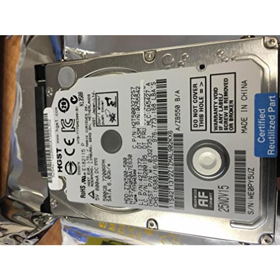 データストレージ LENOVO 42T1223 HD 2.5 500GB SATA3 7200RPM 7MM,