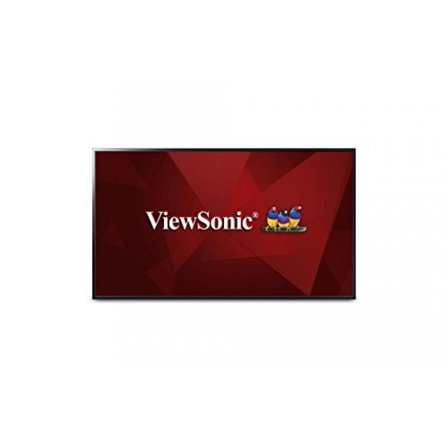 モニタ Viewsonic CDE5502-A CDE5502， 55´´ 1080p Full HD LED-Backlit LCD Flat Panel Display， Black