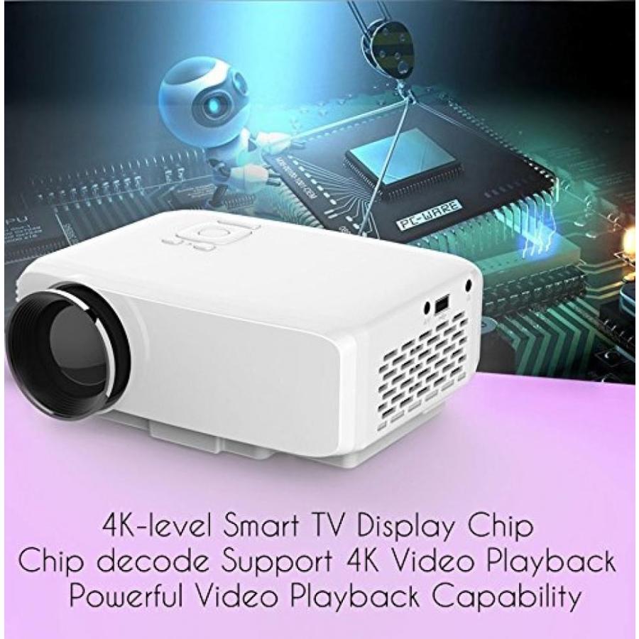 プロジェクター MINI LED pROJECTOR 2025，品質保証 プロジェクター niceEshop(TM) GP9S Mini Portable 800