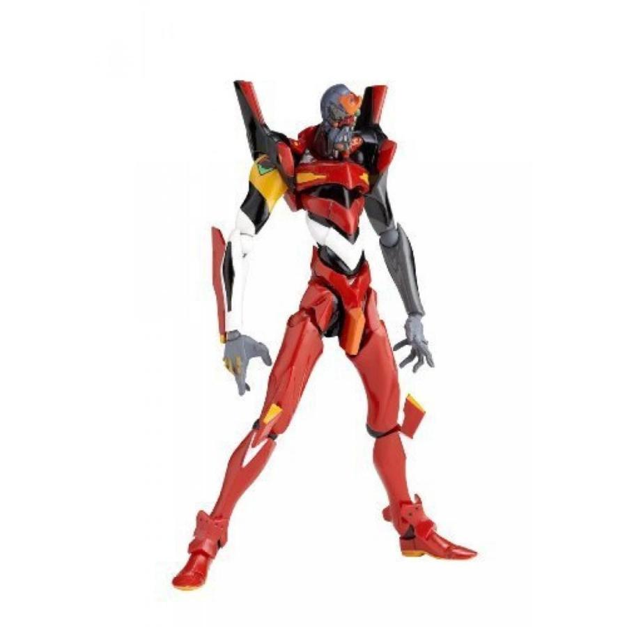 ロボット Revoltech Yamaguchi Series: Rebuild of Evangelion Revoltech Eva Unit 02 Trailer Version Series No.124 Action Figure by Rockin Robot