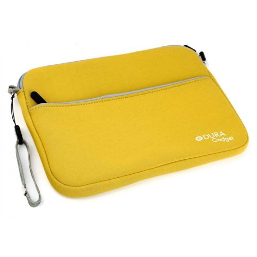 【公式オンラインストア 2 in 1 PC DURAGADGET Yellow 10-Inch Water-Resistant Neoprene Carry Case For The NEW RCA Viking Pro 10.1 2-in-1 Tablet & RCA Pro II 10.1 Tablet