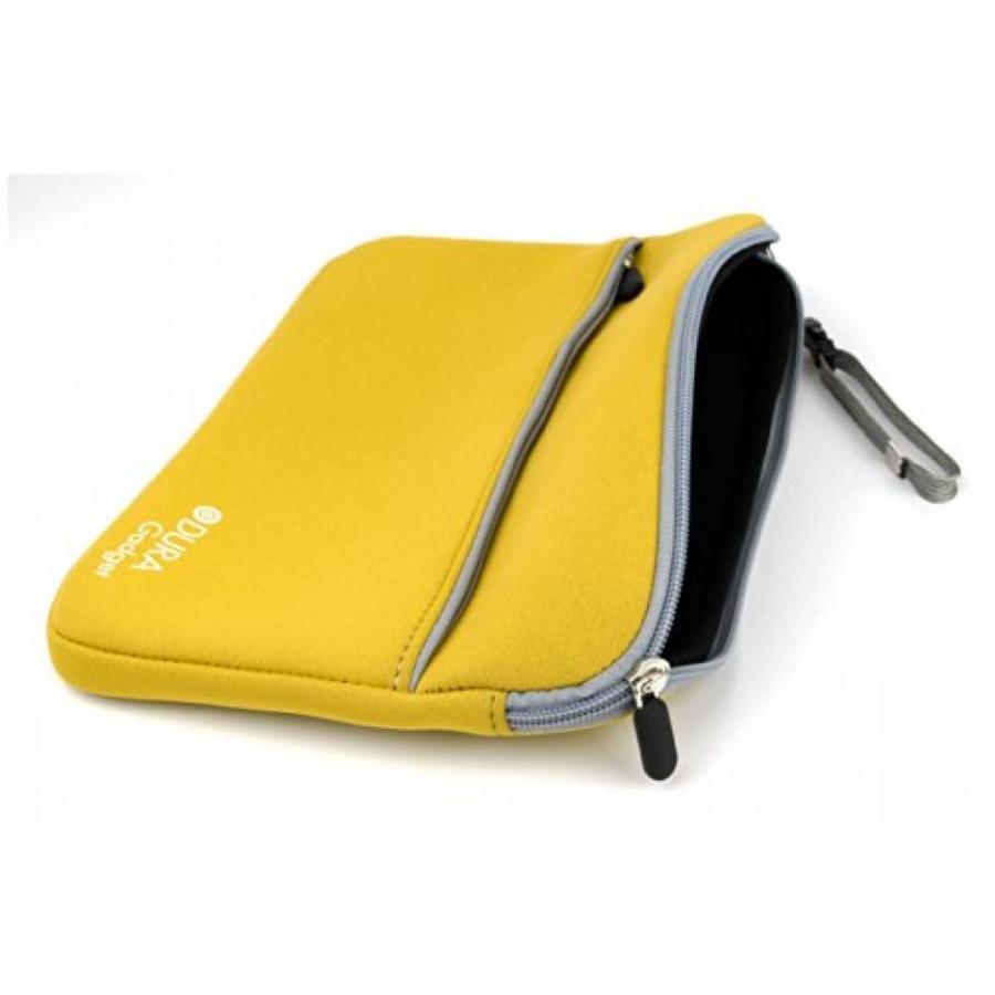【公式オンラインストア 2 in 1 PC DURAGADGET Yellow 10-Inch Water-Resistant Neoprene Carry Case For The NEW RCA Viking Pro 10.1 2-in-1 Tablet & RCA Pro II 10.1 Tablet