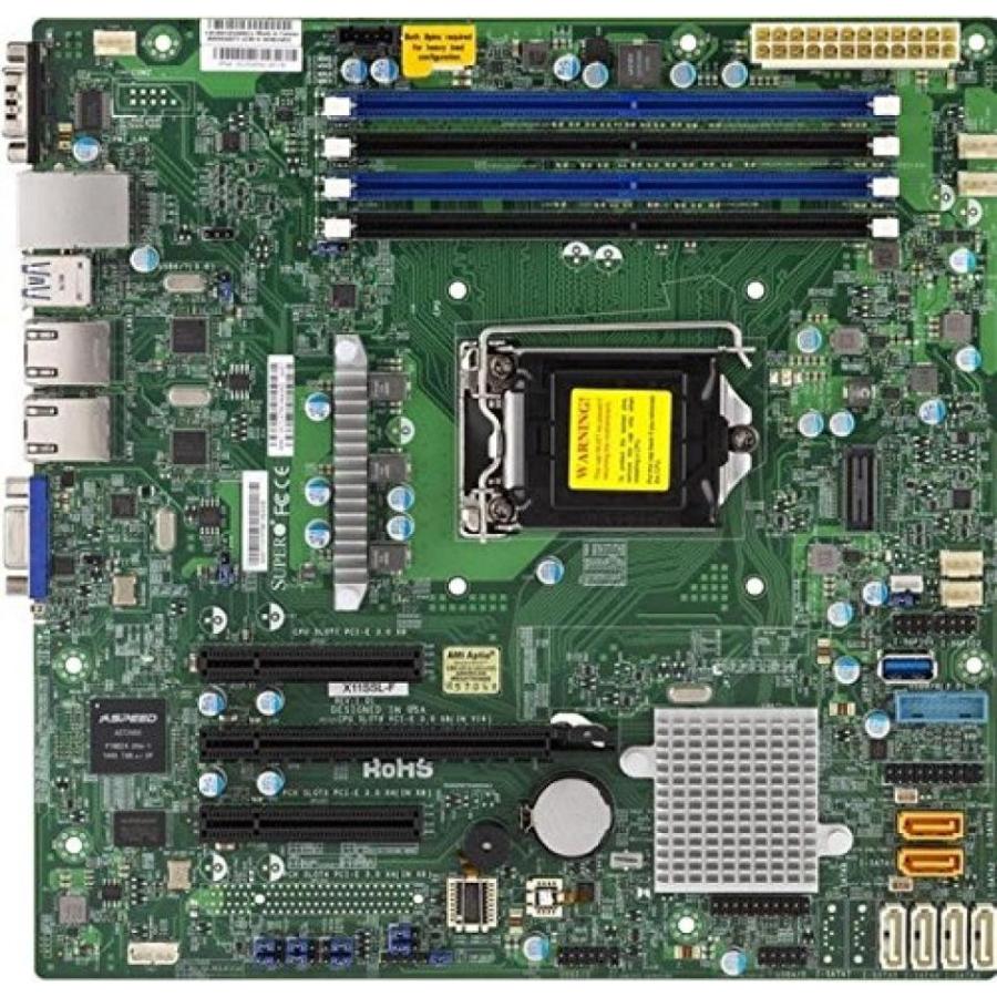 マザーボード Supermicro Micro ATX DDR4 LGA 1151 Motherboards X11SSL-F-O
