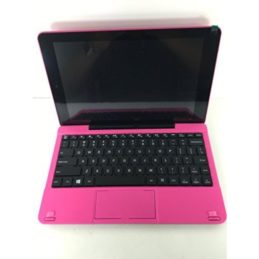 2 in 1 PC RCA 10.1 inch Cambio W101 V2, Windows 10, 2 in 1 Tablet PC with Detachable Keyboard - Pink