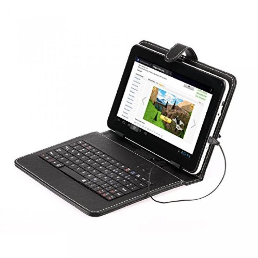 ですぐ届く 2 in 1 PC 9.6 Tablet Keyboard Case Cover - PumpkinX