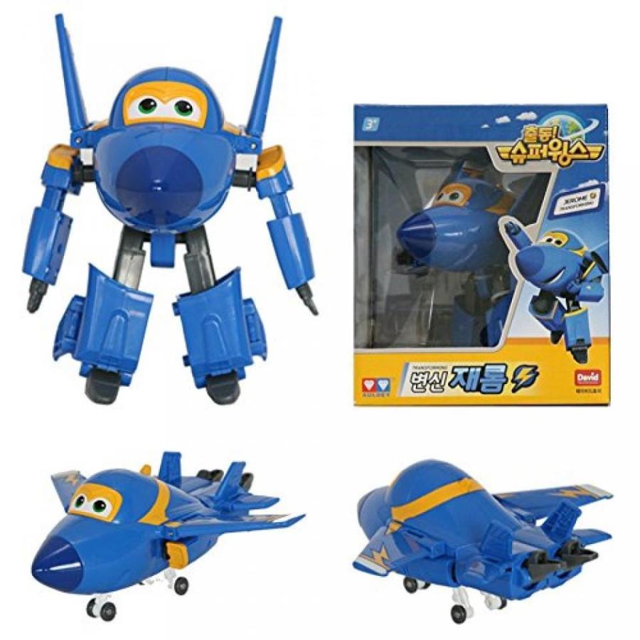 ロボット Super Wings Transformer Airplane Robot Korean animation Character toy set 6 pcs｜sonicmarin｜04