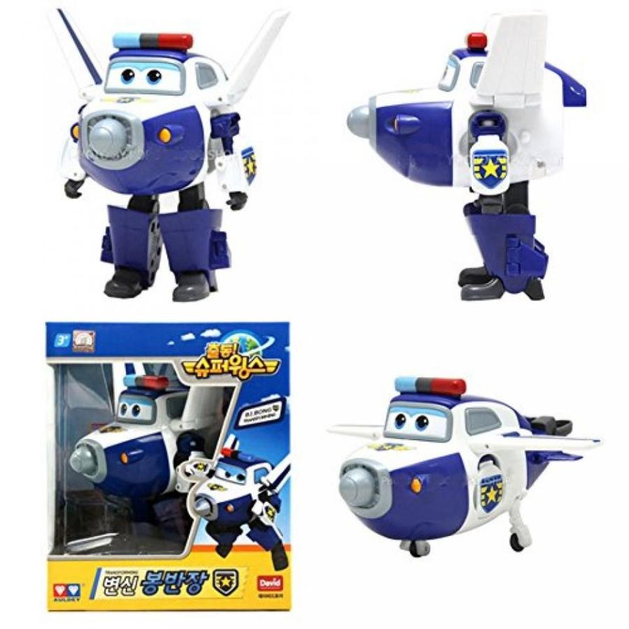 ロボット Super Wings Transformer Airplane Robot Korean animation Character toy set 6 pcs｜sonicmarin｜06