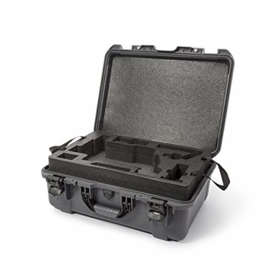 ドローン Nanuk 940 Ronin M Waterproof Hard Case with Custom Foam Insert for DJI Ronin M Gimbal Stabilizer System 940-RON7 Graphite