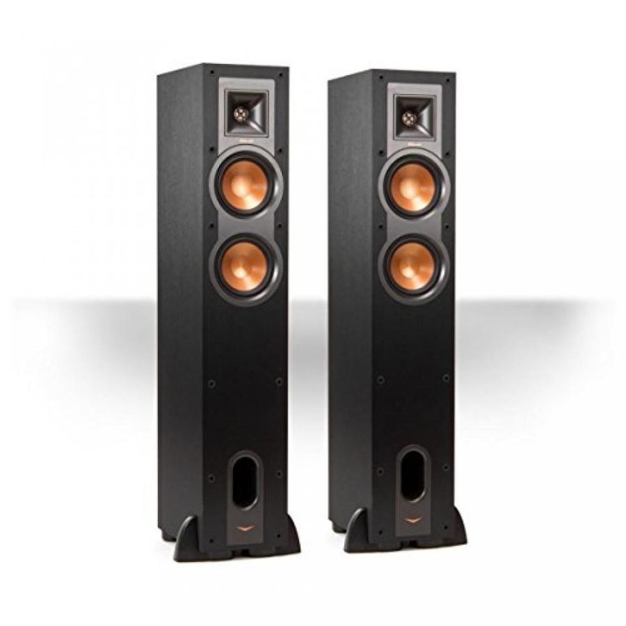 ホームシアター Klipsch R-24F Reference Floorstanding Speakers - Pair (Black)