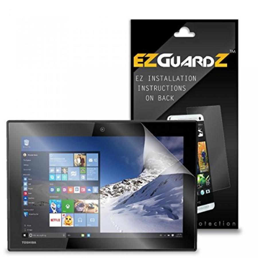 2 in 1 PC (3-Pack) EZGuardZ Screen Protector for Toshiba Satellite Click 10 (Ultra Clear)