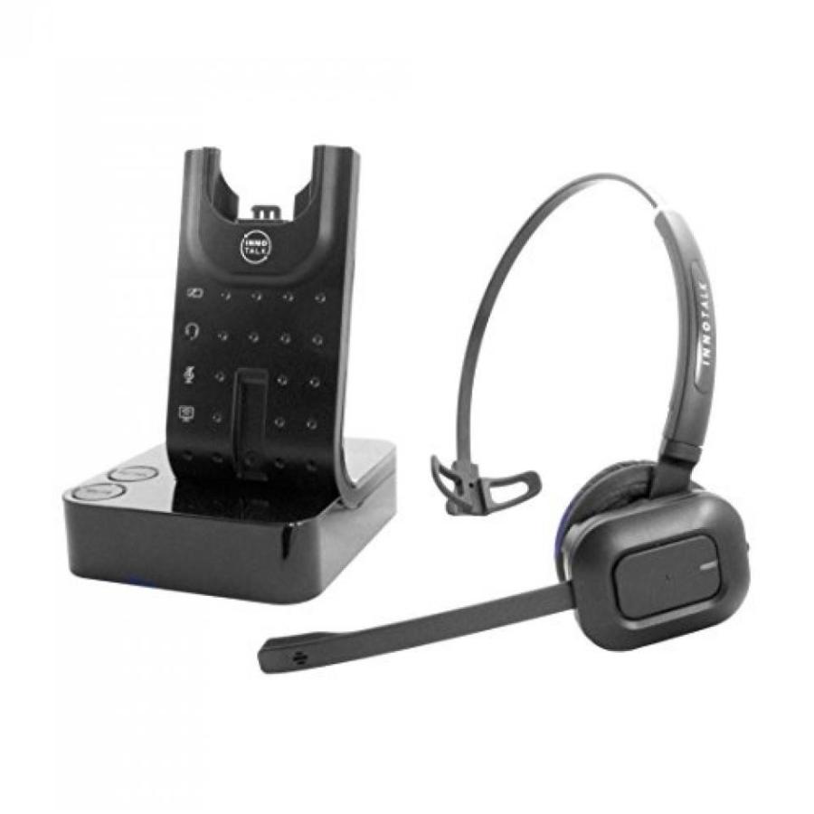 最新商品 ブルートゥースヘッドホン Wireless Headset Polycom VVX300， VVX310， VVX400， VVX410 - desk office phone call center Wireless headset + Polycom EHS cord