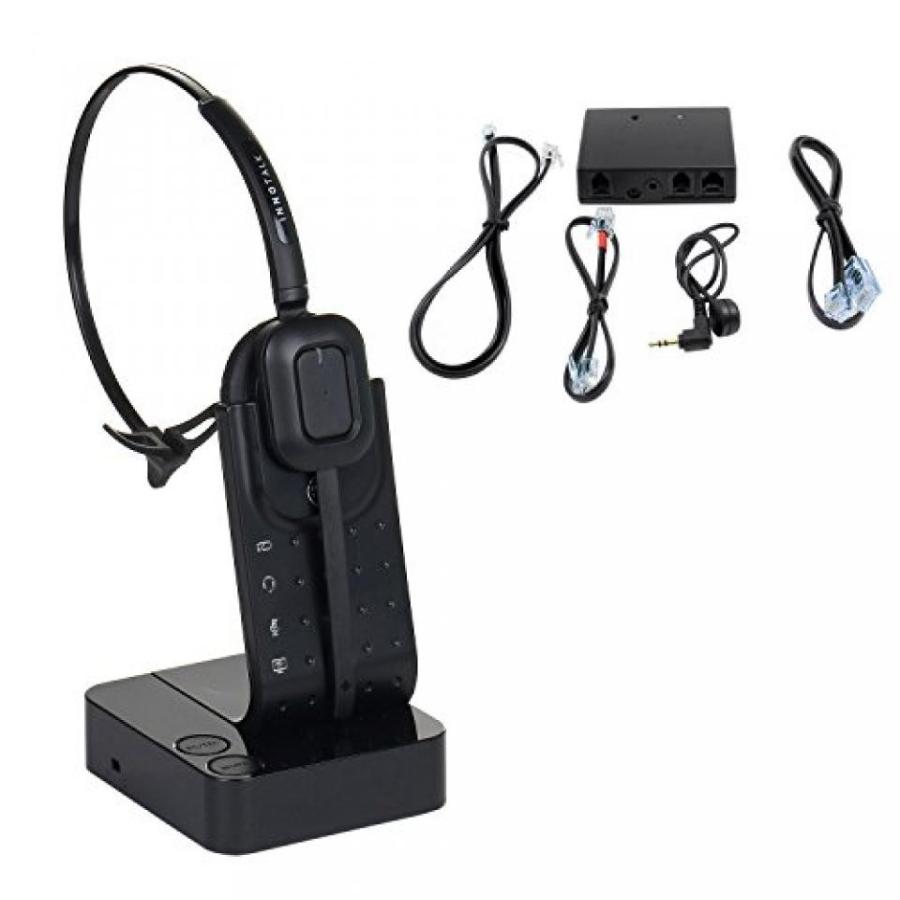 ブルートゥースヘッドホン Wireless Headset Toshiba Phone IP5122-SDC, P5131-SDL, IP5132-SD Headset bundle - Remote Hook On Off Wireless headset with a