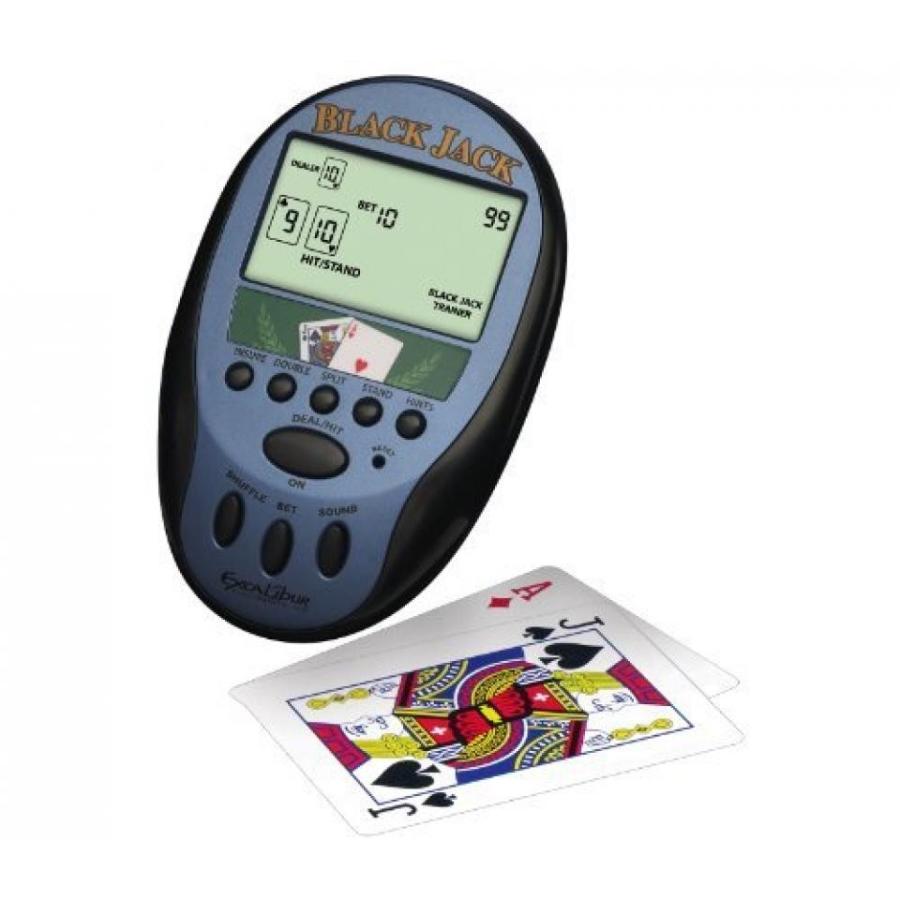 電子おもちゃ Excalibur Electronics Electronic HandHeld Blackjack by Worldwise Imports
