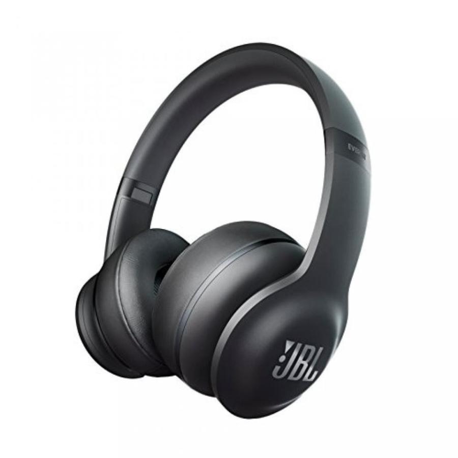 ブルートゥースヘッドホン JBL Everest Elite 300 NXTGen Noise-Canceling Bluetooth On-Ear Headphones (Black)