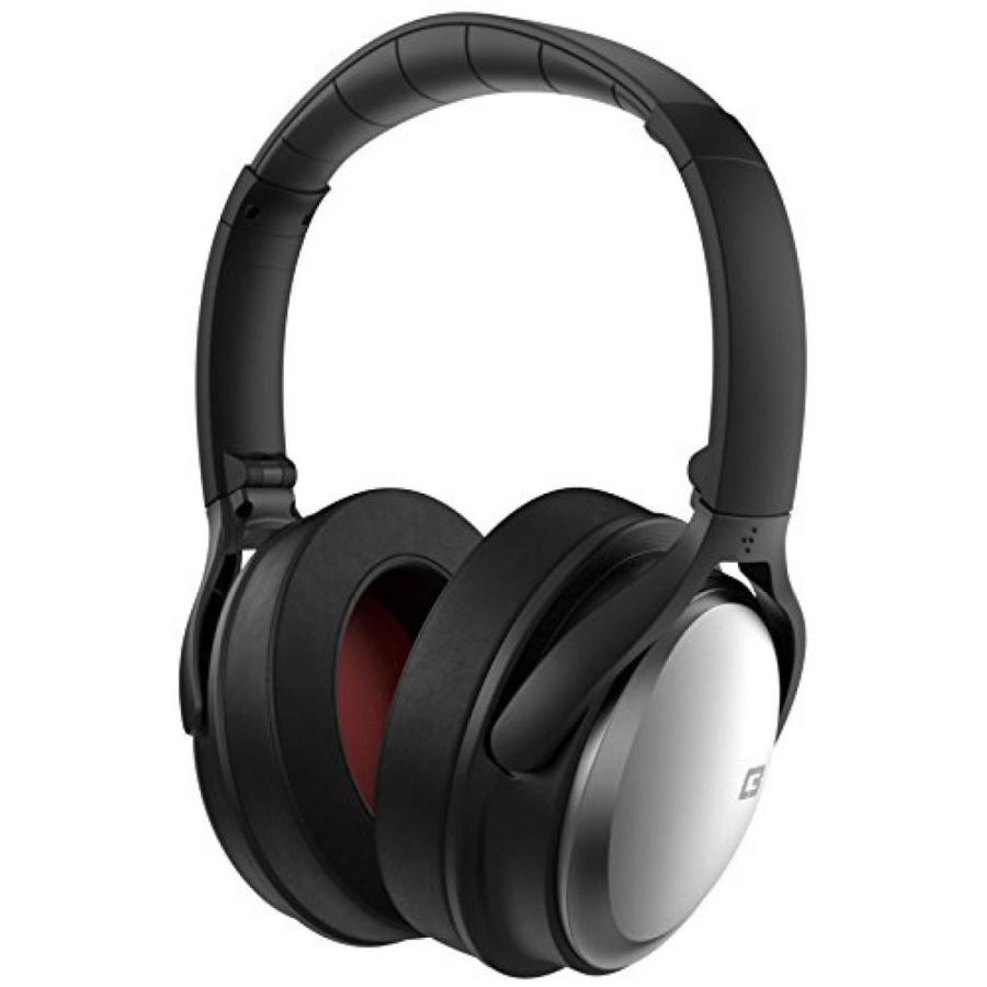 ブルートゥースヘッドホン CB3 Hush Noise Cancelling Wireless Bluetooth Headphones (Silver)