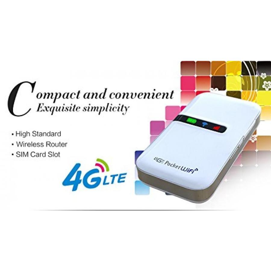 ルータ KuWFi 4G Lte Pocket WiFi Router unlocked LTE 4G Mobile WiFi Hotspot Portable 4G Router with sim card slot goods for travel and Business trip｜sonicmarin｜05