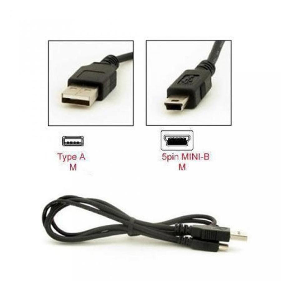 2 in 1 PC Antoble USB Data Sync Cable Cord Lead For Panasonic HC-V10 HC-V100M HC-V500M HC-V700M HC-V10M HC-V10P HC-V11M V11P｜sonicmarin｜03