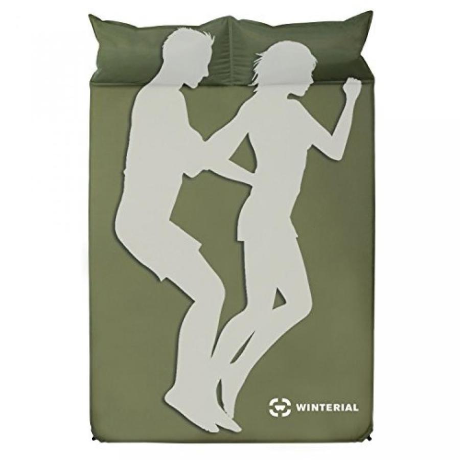 テント Winterial Double Self Inflating Sleeping Pad With Pillows, Camping, Backpacking, Travel, 2 person｜sonicmarin｜04