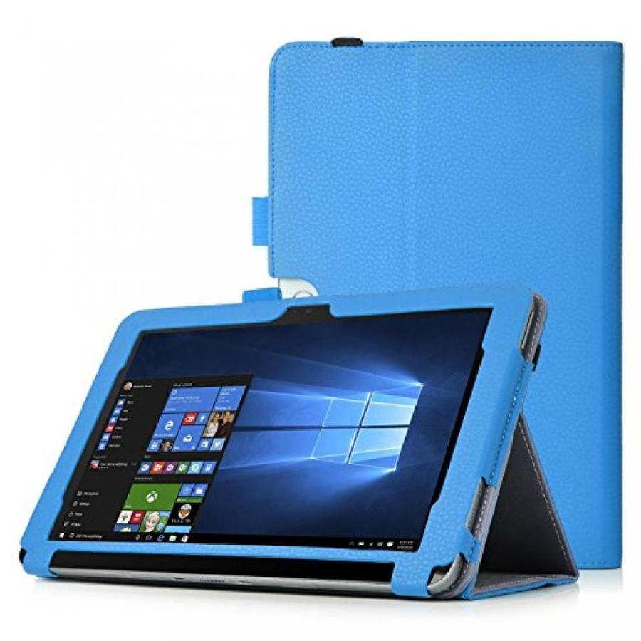 2 in 1 PC KuGi Asus Transformer Mini T102HA case, Multi-Angle Stand Slim-Book PU Leather Cover Case for ASUS 10.1” Transformer Mini T102HA-D4-GR 2