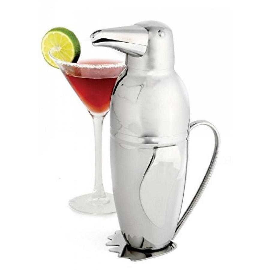 ミキサー Norpro 1810 Stainless Steel Penguin Cocktail Shaker Martini Mixer Bartender 445