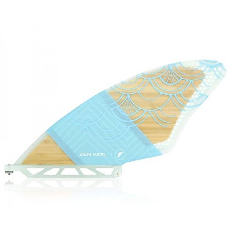 サーフィン Future Fins Stand Up Paddle Board SUP Honeycomb Single Zen Bamboo Fin Mint