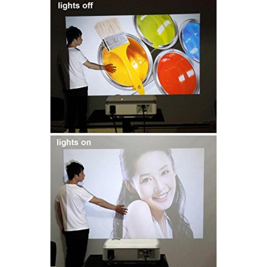 ホームシアター BYINTEK BL110 1280x800 LED Video HD Portable LCD Projector for Home Theater Cinema Movie Game｜sonicmarin｜05