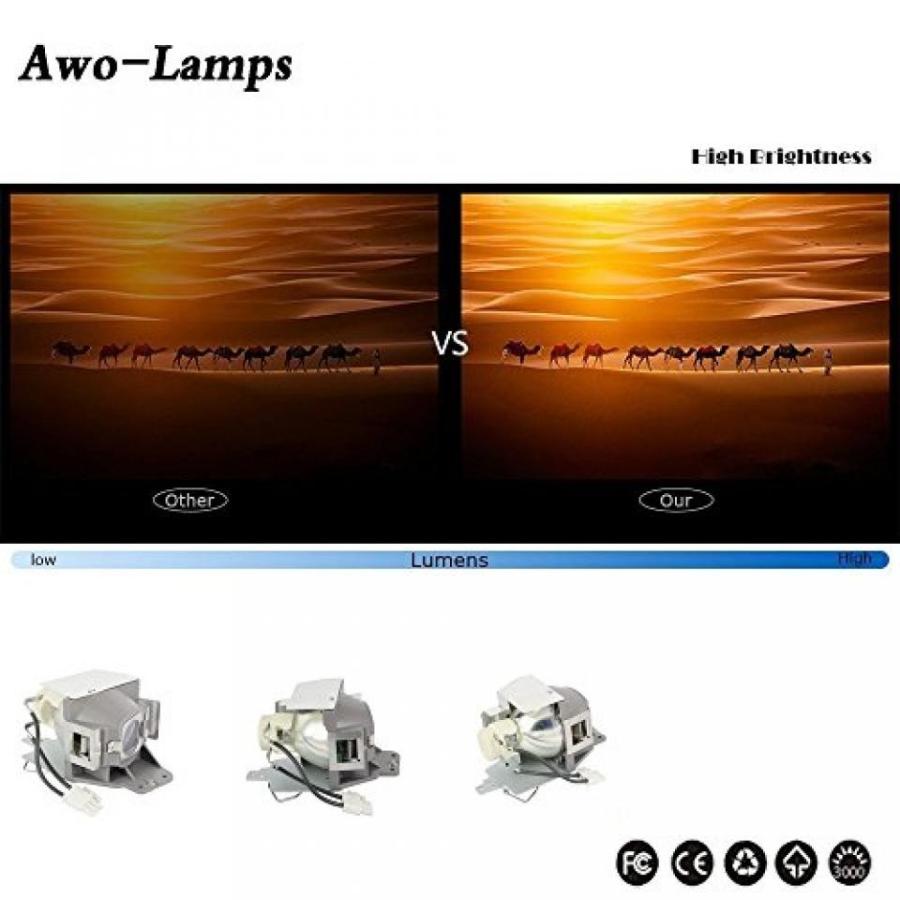 プロジェクター AWO Premium Quality Replacement Lamp MC.JFZ11.001 with Housing Fit For ACER H6510BD P1500 DLP Projectors｜sonicmarin｜04