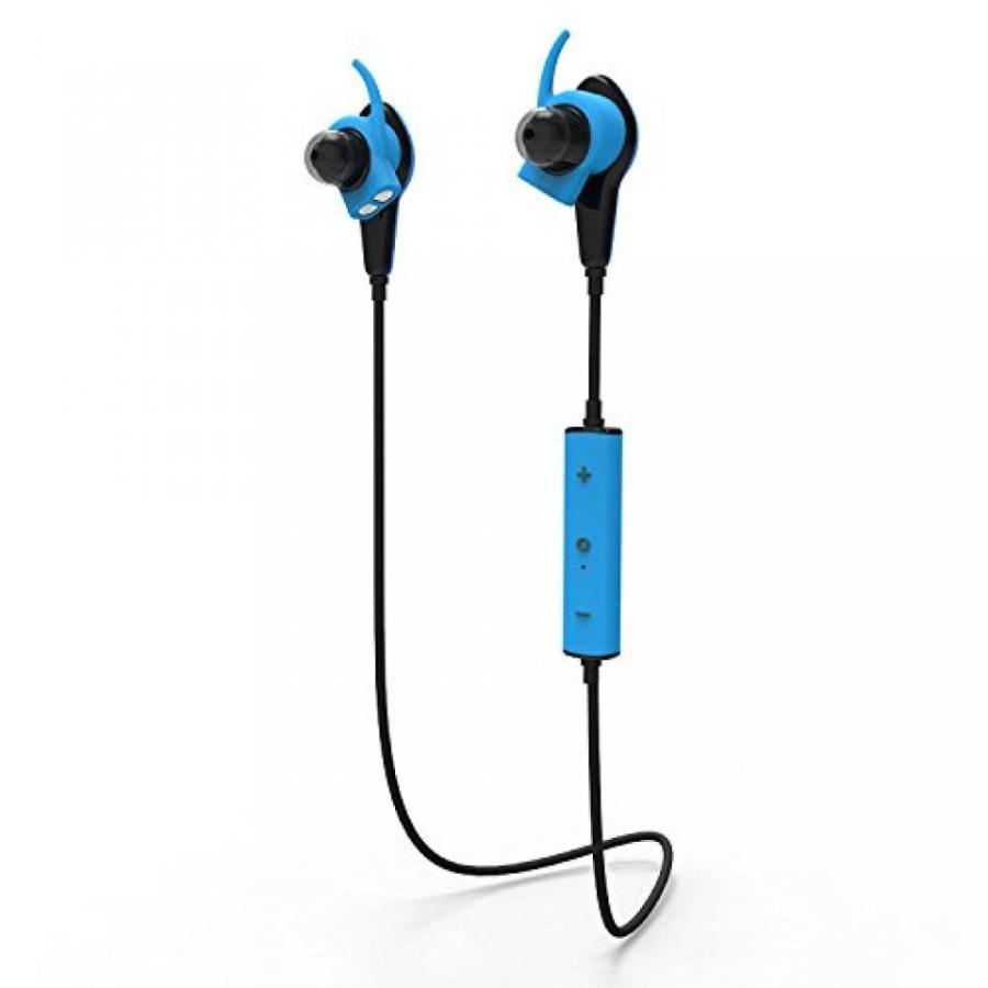 ブルートゥースヘッドホン Wireless Bluetooth 4.0 Headphones，Sports Earphones with Heart Rate Monitor and Pedometer App Noise Cancelling Gym Running