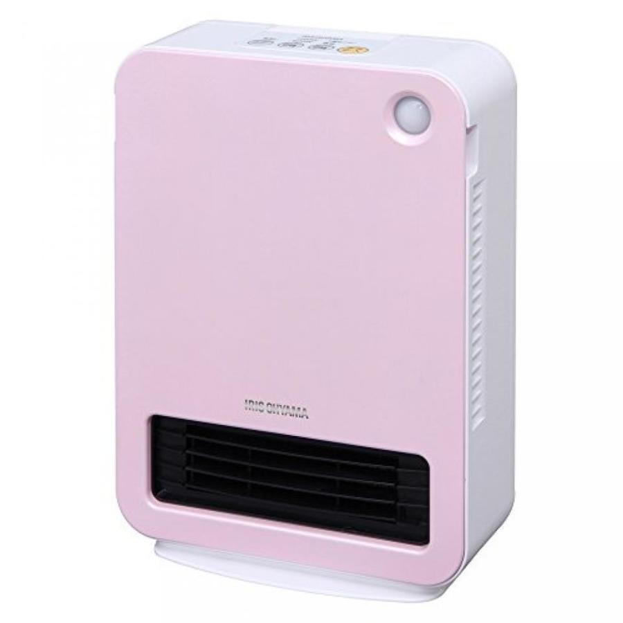 電子ファン IRIS OHYAMA Ceramic fan heater with human sensor JCH-12D2-P （Pink）｜sonicmarin