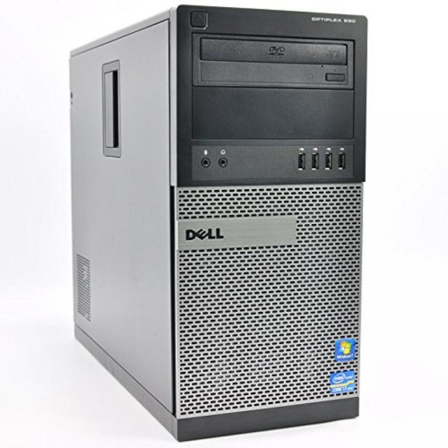 PC パソコン Dell OptiPlex 990 MT Desktop PC, Intel Core i5-2400 3.1GHz (3.4GHz Turbo), 8GB DDR3, DVDRW, 320GB HD, Intel HD Graphics, Windows 10｜sonicmarin